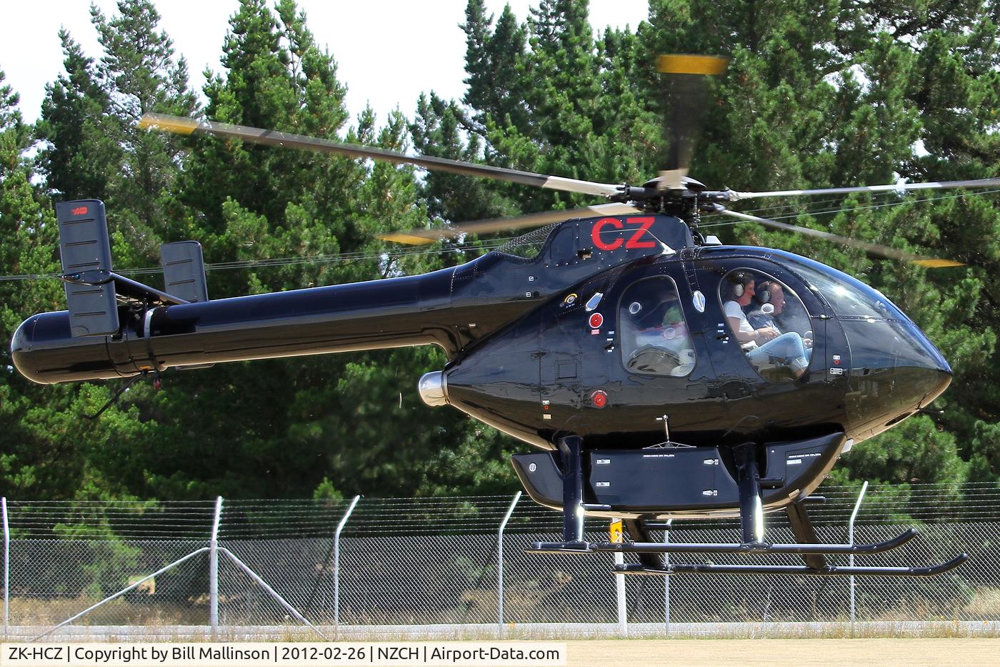 ZK-HCZ, McDonnell Douglas MD500N C/N LN106, away on holiday