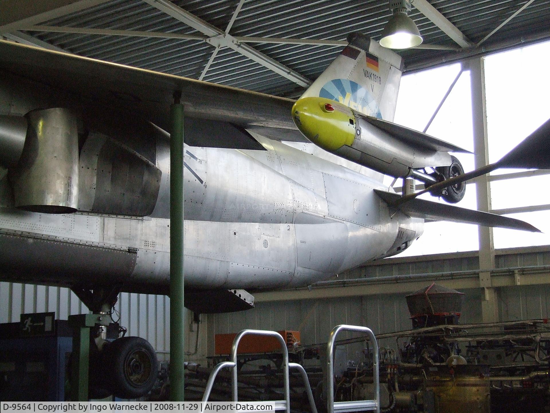 D-9564, 1971 VFW-Fokker VAK-191B C/N V2, VFW-Fokker VAK-191B at the Wehrtechnische Studiensammlung, Koblenz
