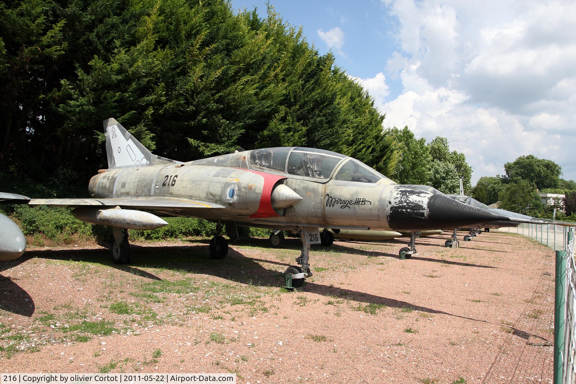 216, Dassault Mirage IIIB C/N 216, Savigny, France (museum or scrapyard ?)