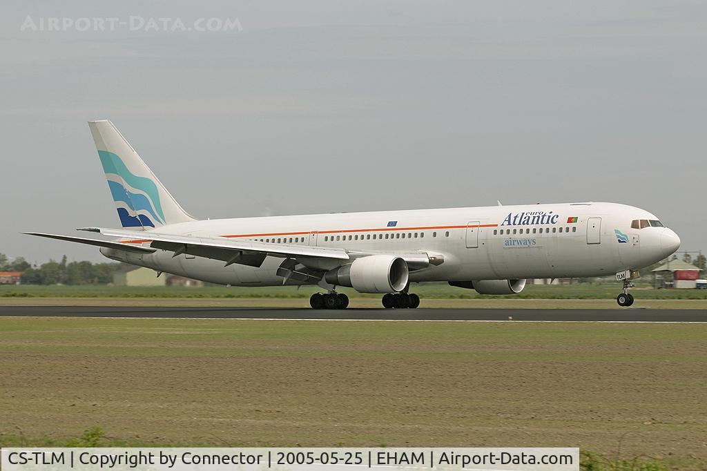 CS-TLM, 1993 Boeing 767-33A C/N 25535, Arriving at EHAM.