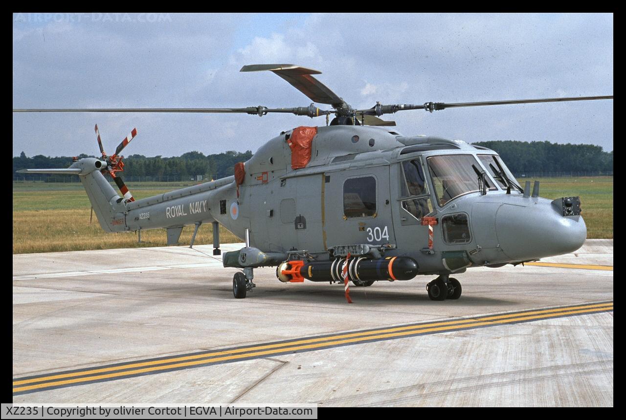 XZ235, 1977 Westland Lynx HAS.3S(ICE) C/N 016, RIAT 2002