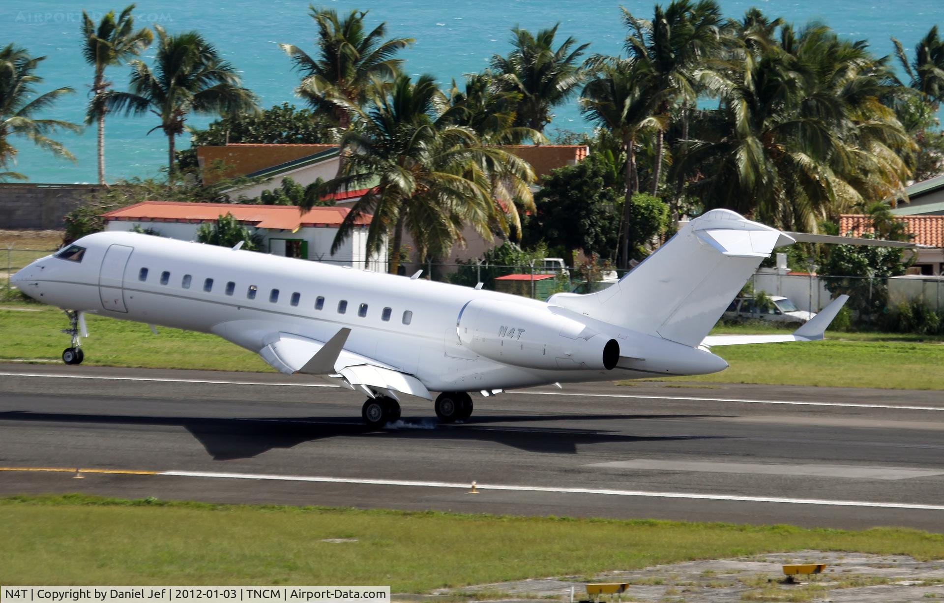N4T, 2006 Bombardier BD-700-1A10 Global Express C/N 9195, N4T