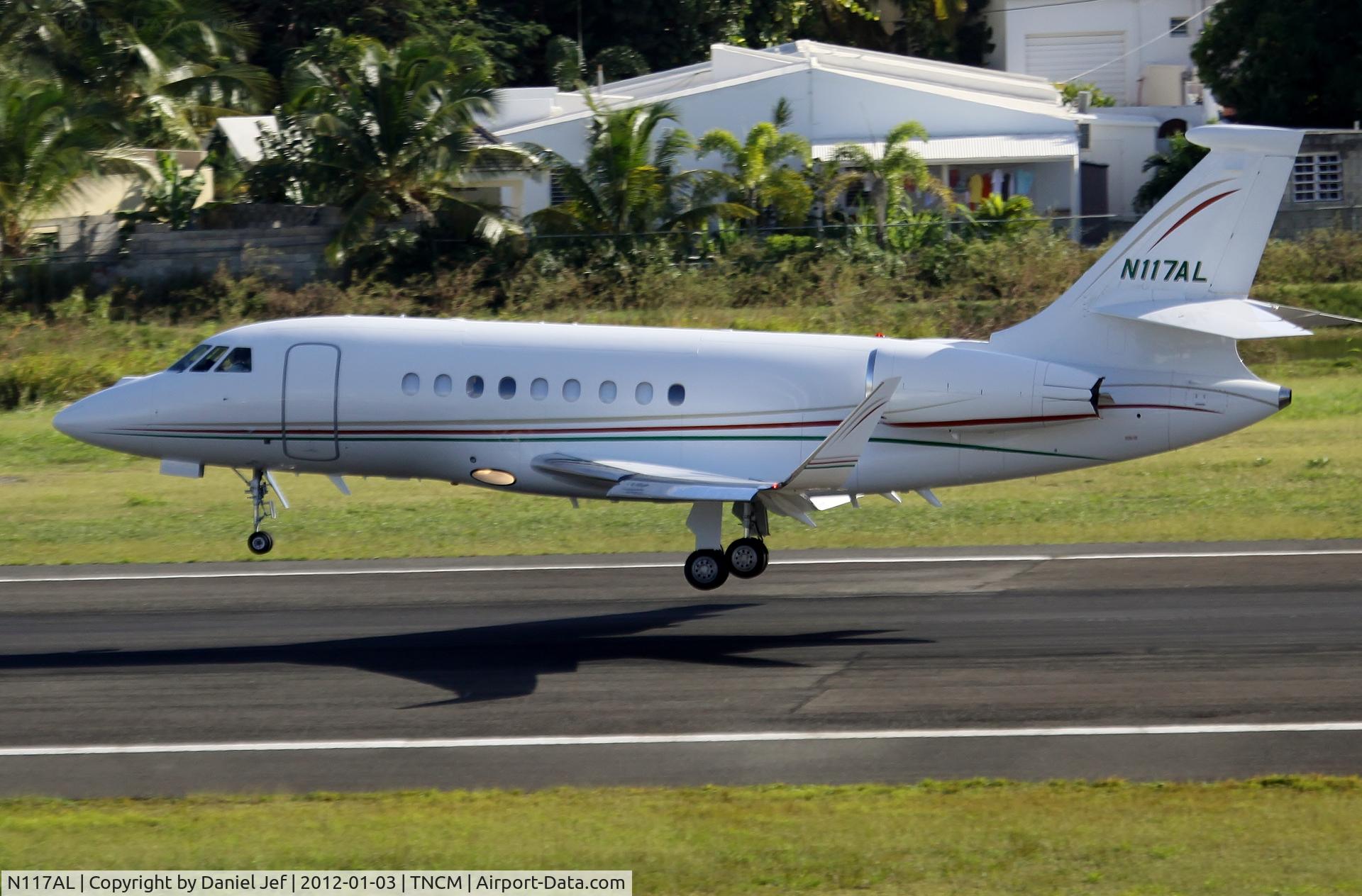 N117AL, 2007 Dassault Falcon 2000EX C/N 131, N117AL