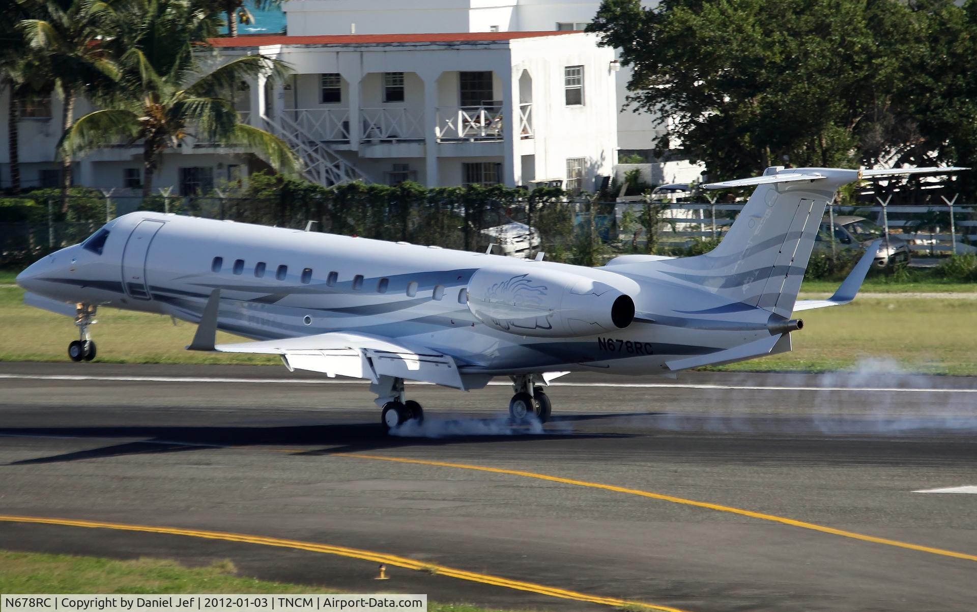 N678RC, 2008 Embraer EMB-135BJ Legacy C/N 14501064, N678RC