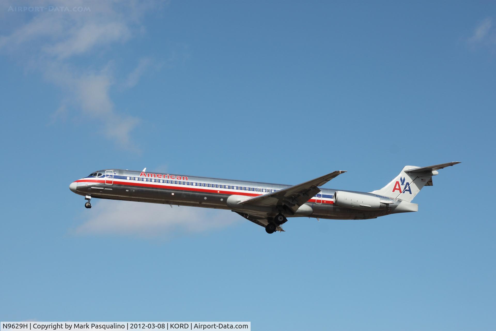 N9629H, 1998 McDonnell Douglas MD-83 (DC-9-83) C/N 53599, MD-83