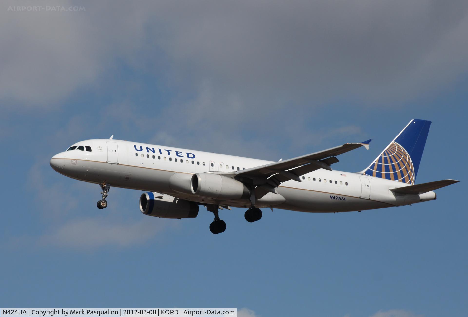 N424UA, 1995 Airbus A320-232 C/N 506, Airbus A320