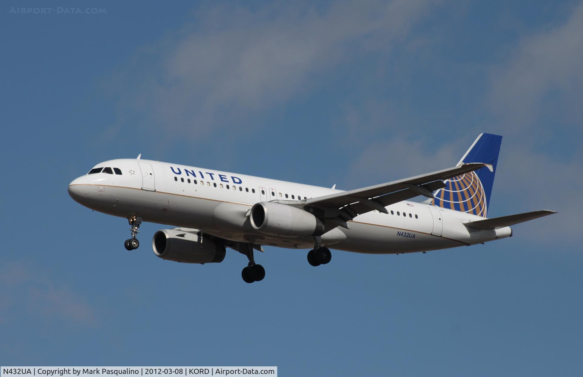 N432UA, 1996 Airbus A320-232 C/N 587, Airbus A320