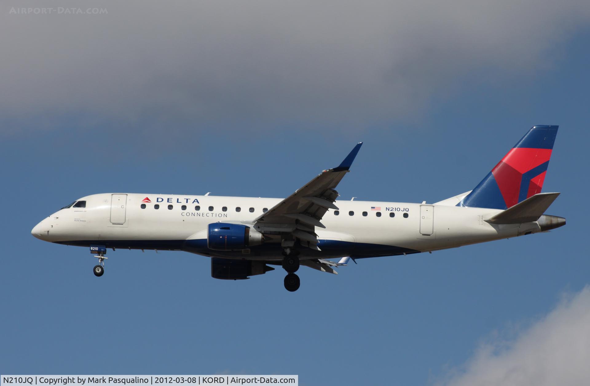 N210JQ, 2008 Embraer 175LR (ERJ-170-200LR) C/N 17000260, ERJ 170-200 LR