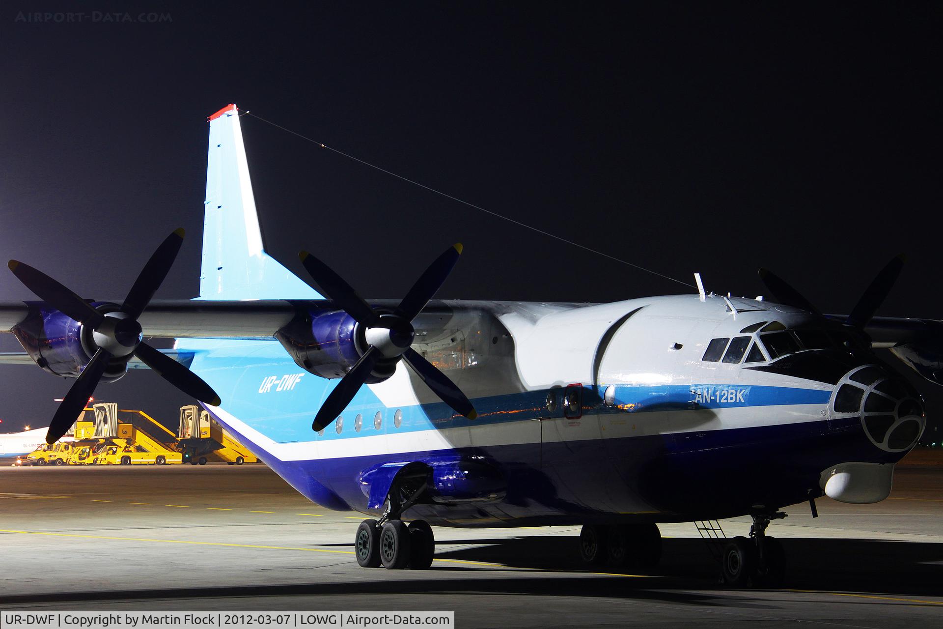 UR-DWF, 1968 Antonov An-12BK C/N 8345802, .....