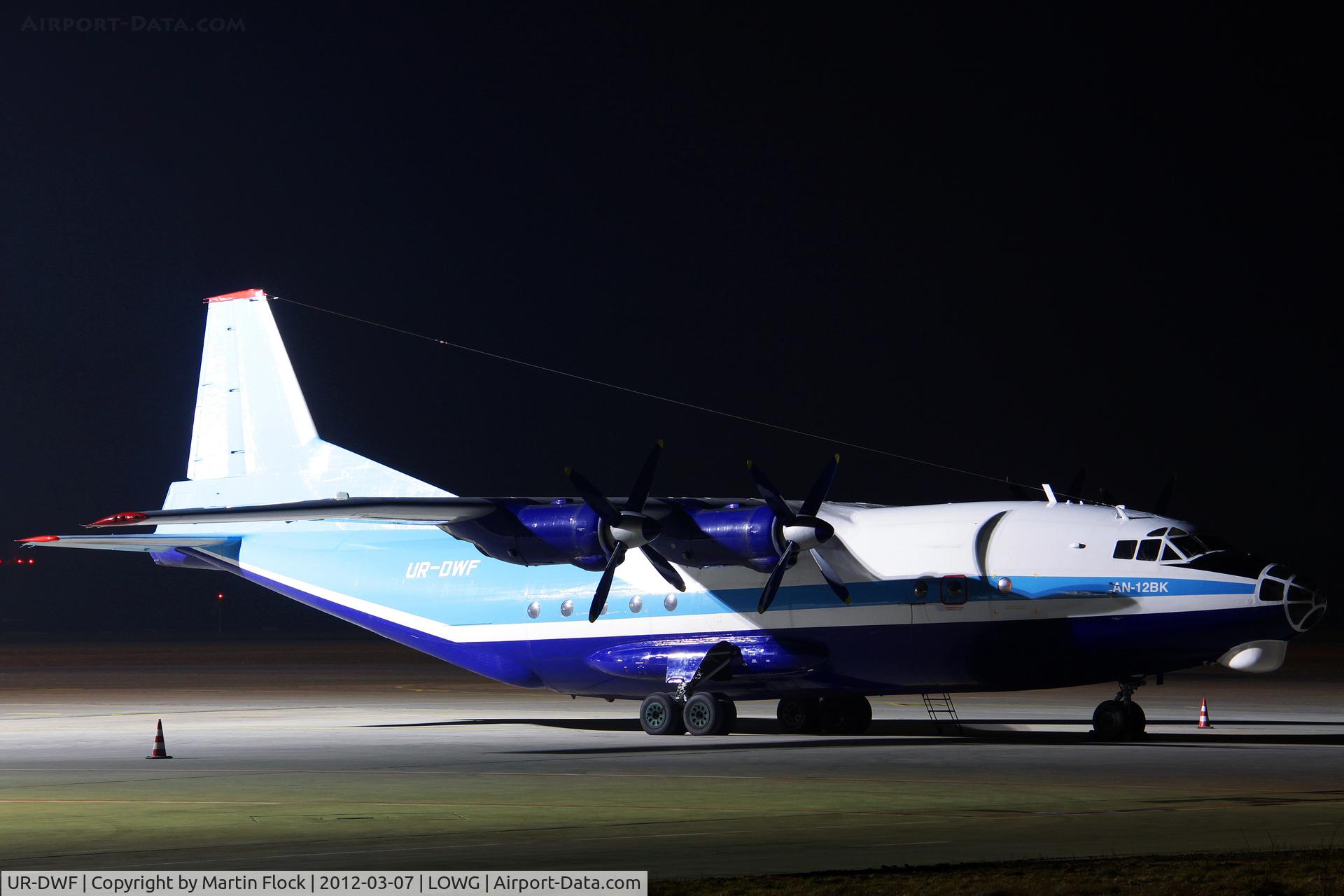 UR-DWF, 1968 Antonov An-12BK C/N 8345802, .....