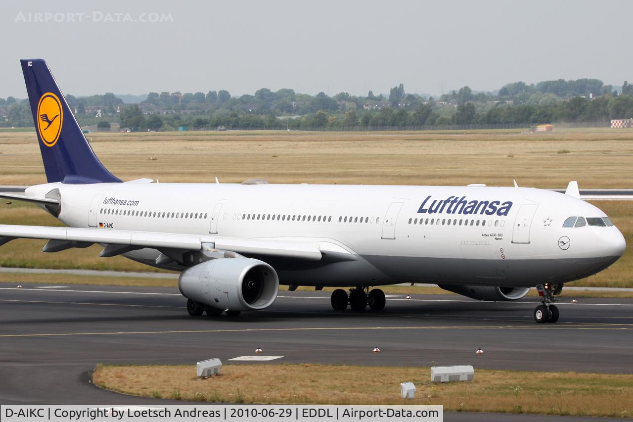 D-AIKC, 2004 Airbus A330-343X C/N 579, named Hamm
