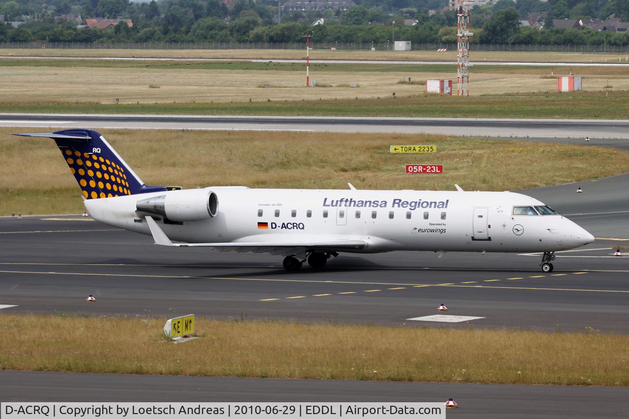 D-ACRQ, 2002 Canadair CRJ-200LR (CL-600-2B19) C/N 7629, DLH Regional