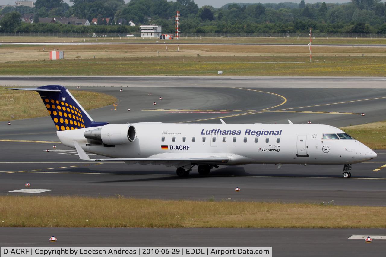 D-ACRF, 2002 Bombardier CRJ-200ER (CL-600-2B19) C/N 7619, DLH Regional