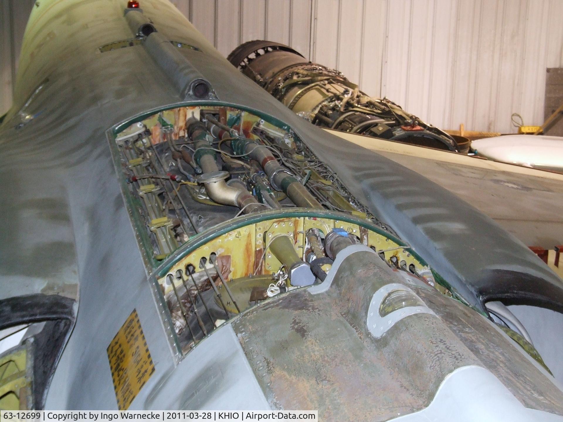 63-12699, 1963 Lockheed F-104G Starfighter C/N 683-6051, Lockheed F-104G Starfighter at the Classic Aircraft Aviation Museum, Hillsboro OR