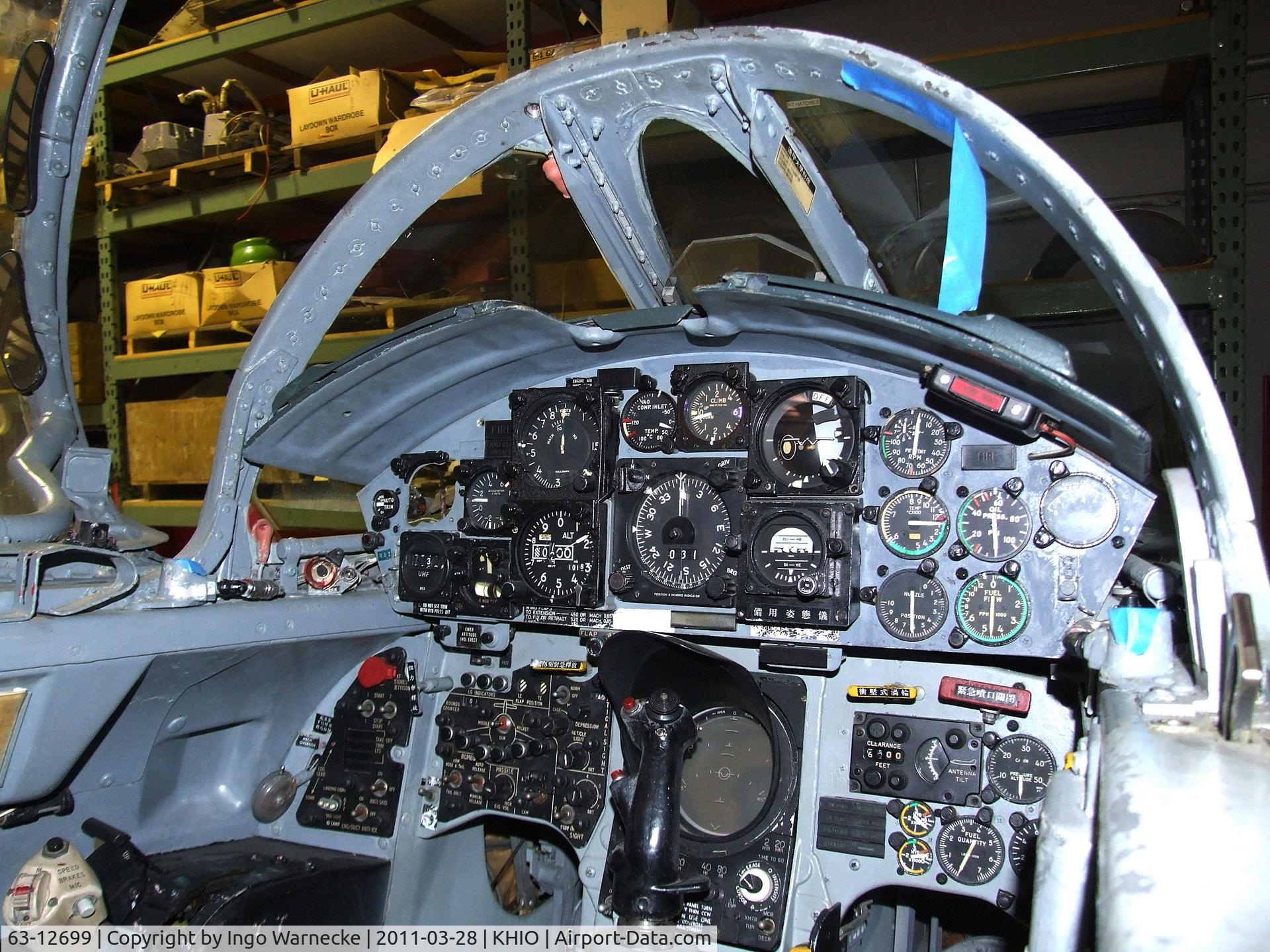 63-12699, 1963 Lockheed F-104G Starfighter C/N 683-6051, Lockheed F-104G Starfighter at the Classic Aircraft Aviation Museum, Hillsboro OR  #c