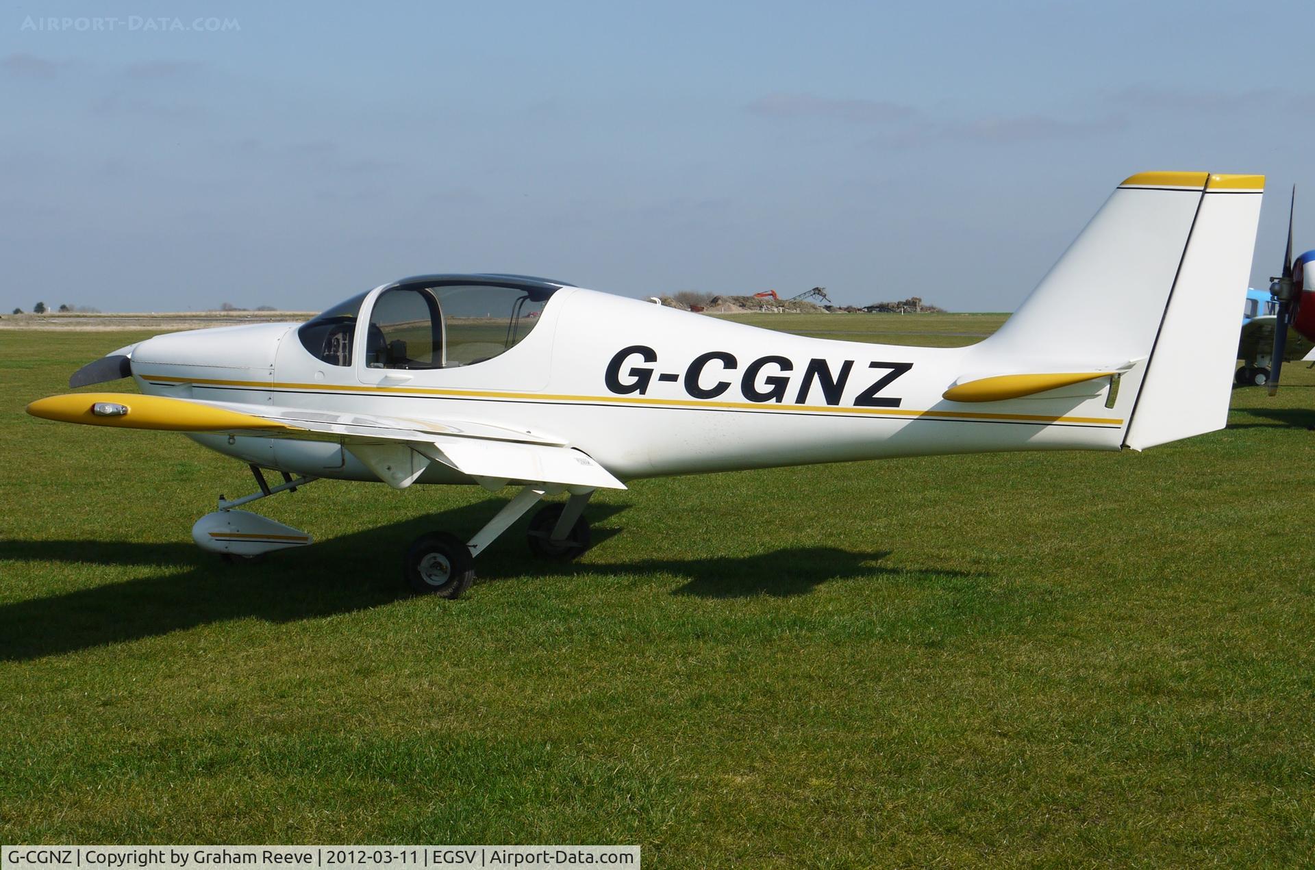 G-CGNZ, 2007 Europa XS Tri-Gear C/N A190, Parked at Old Buckenham.