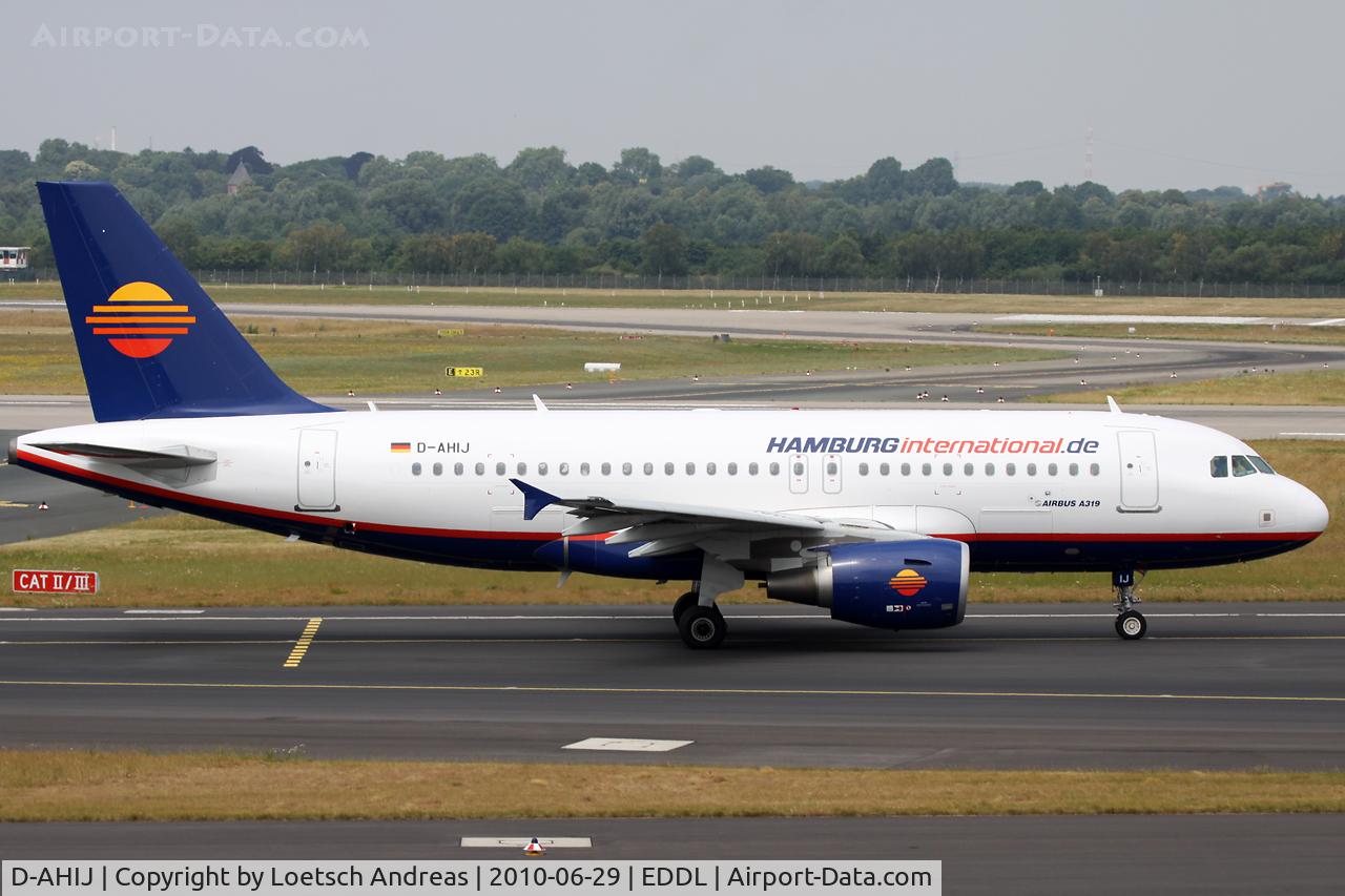 D-AHIJ, 2008 Airbus A319-111 C/N 3533, Hamburg International
