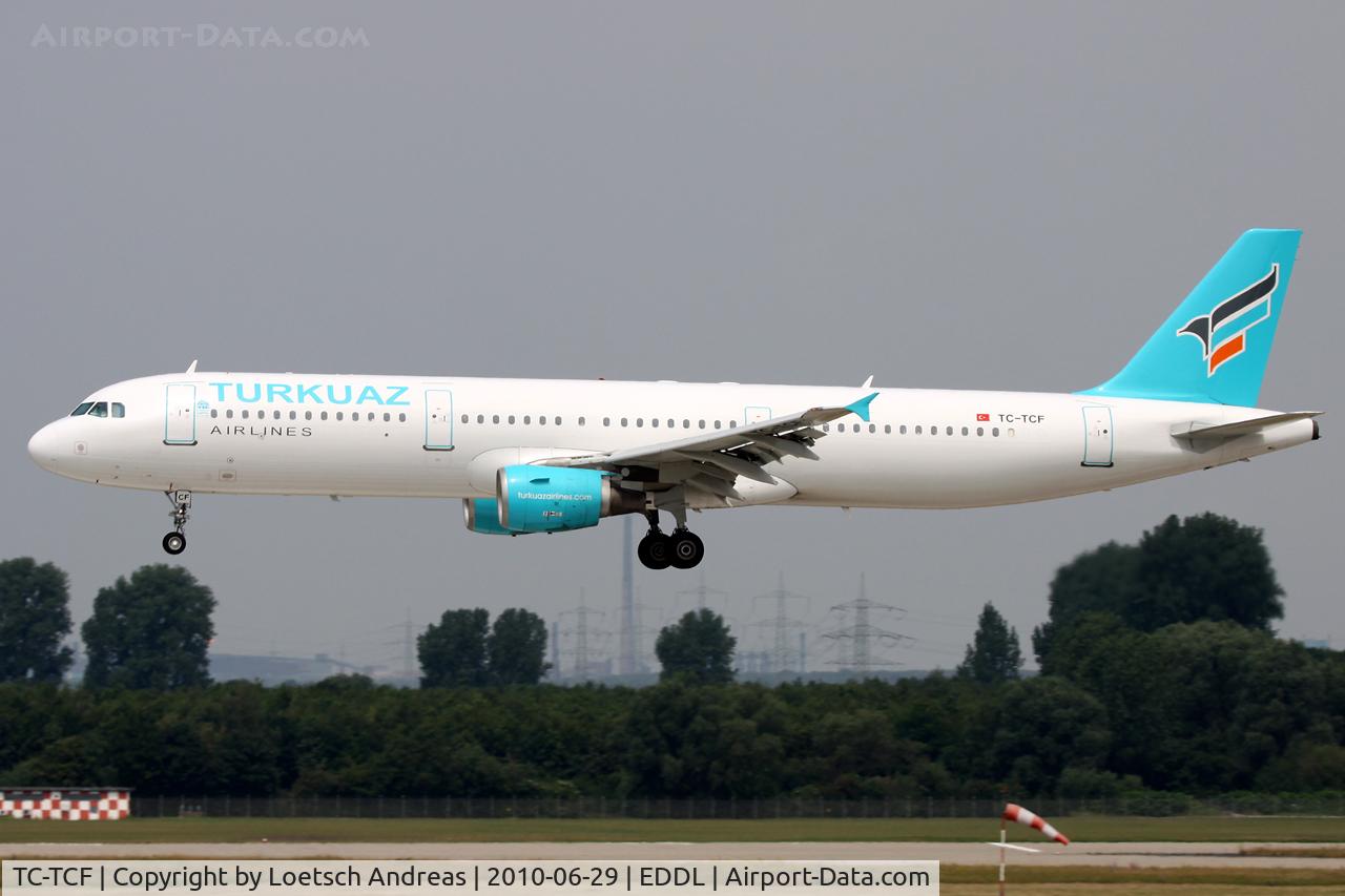 TC-TCF, 1998 Airbus A321-211 C/N 775, Turkuaz