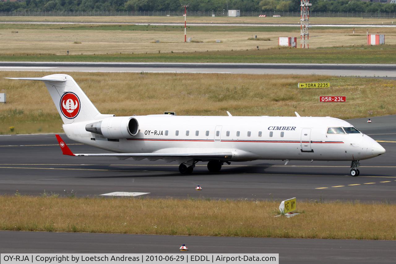 OY-RJA, 2000 Canadair CRJ-200LR (CL-600-2B19) C/N 7413, Cimber