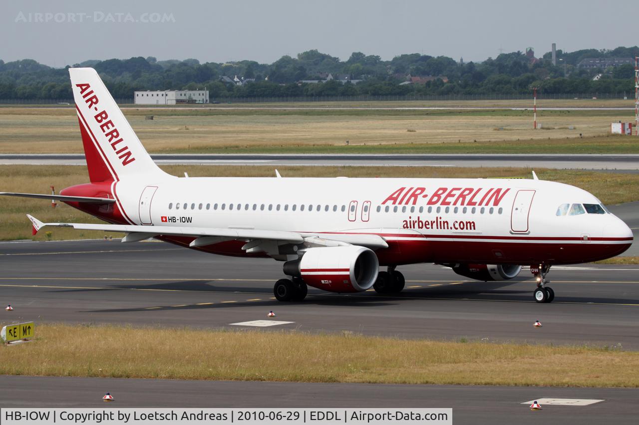 HB-IOW, 2007 Airbus A320-214 C/N 3055, AB old colors, swiss reg