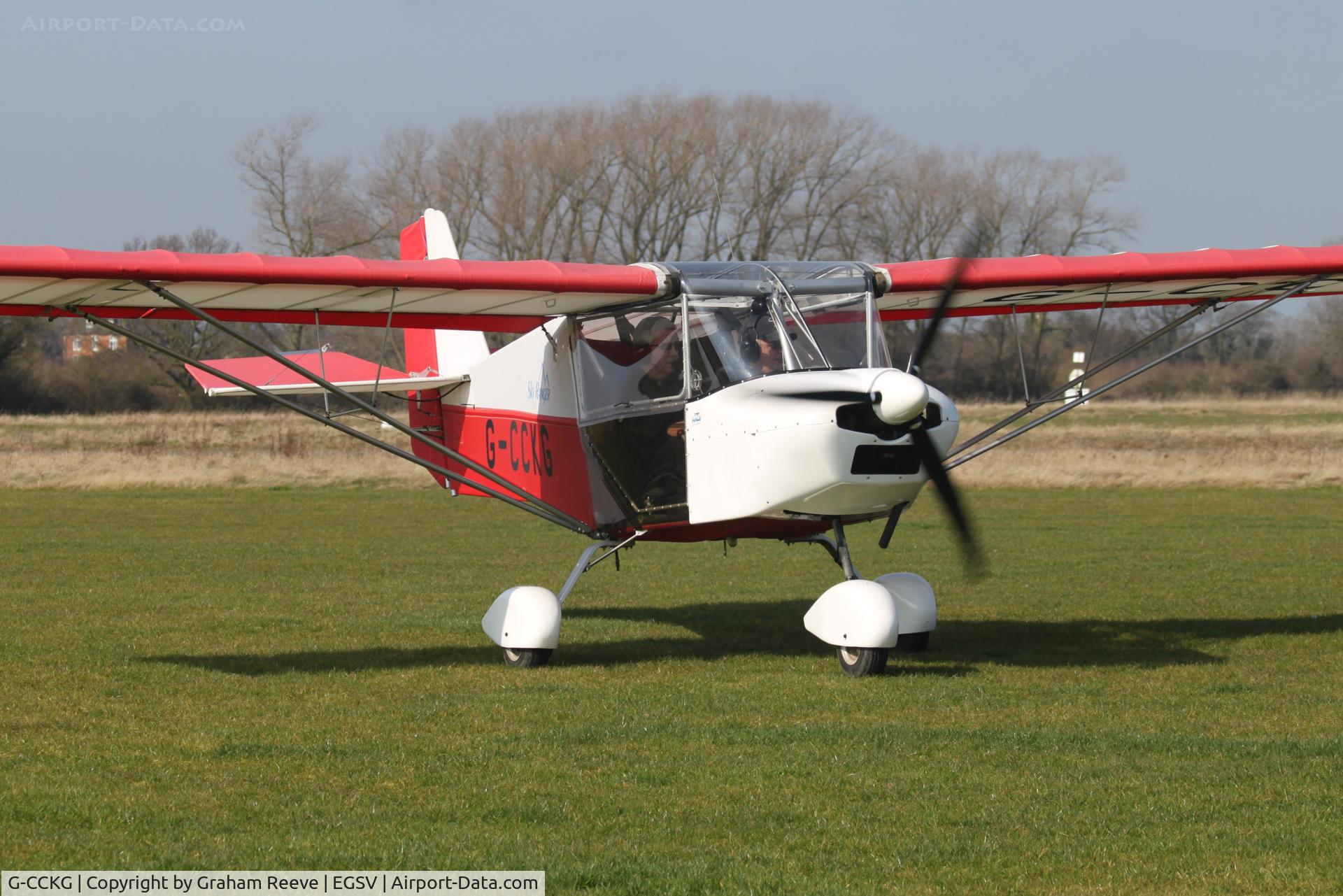 G-CCKG, 2004 Best Off Skyranger 912(2) C/N BMAA/HB/302, Just landed.