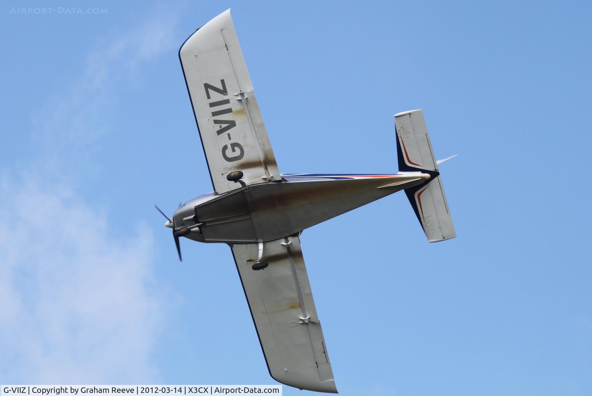 G-VIIZ, 2007 CZAW SportCruiser C/N PFA 338-14672, Over head at Northrepps.