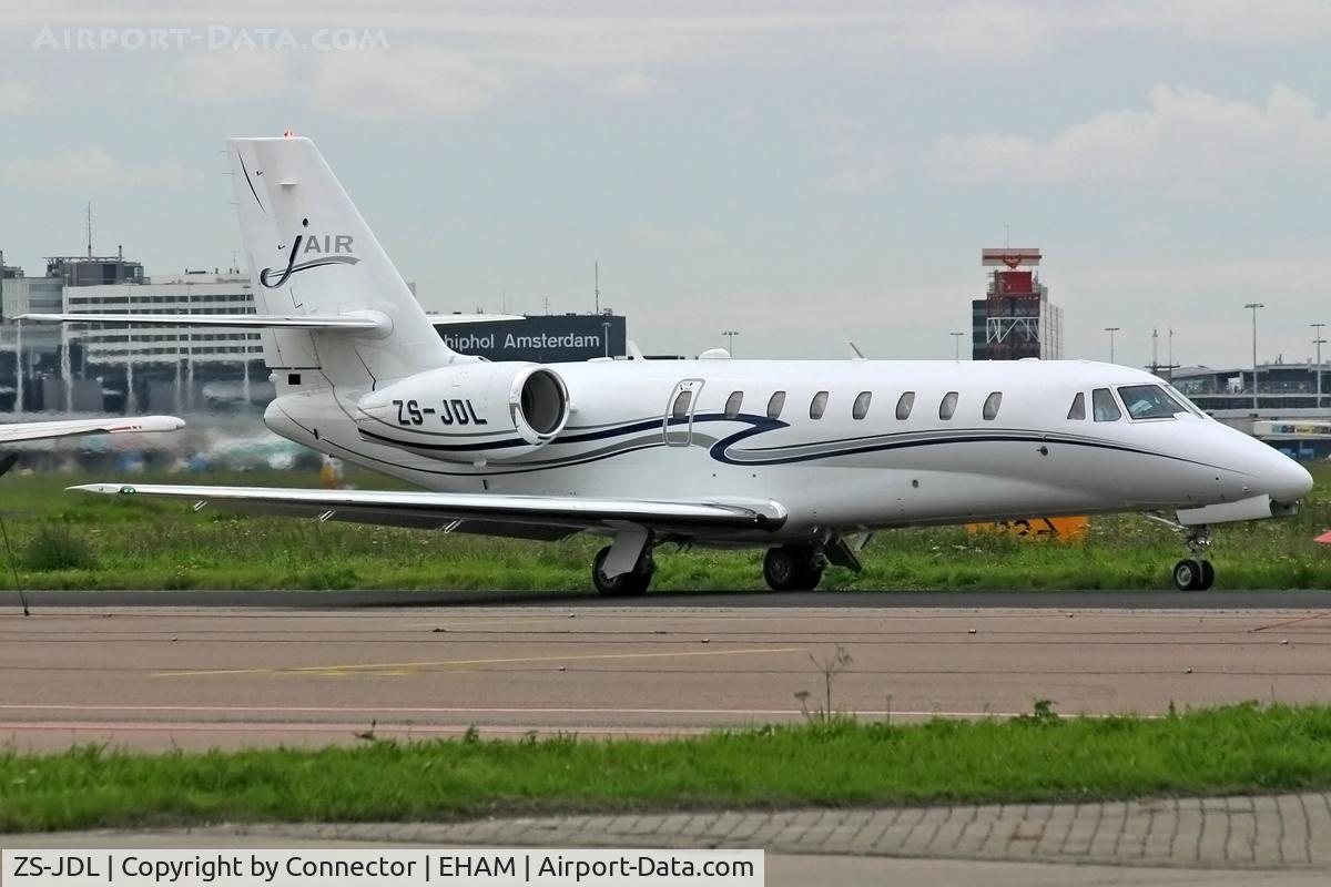 ZS-JDL, 2008 Cessna 680 Citation Sovereign C/N 680-0193, No description.