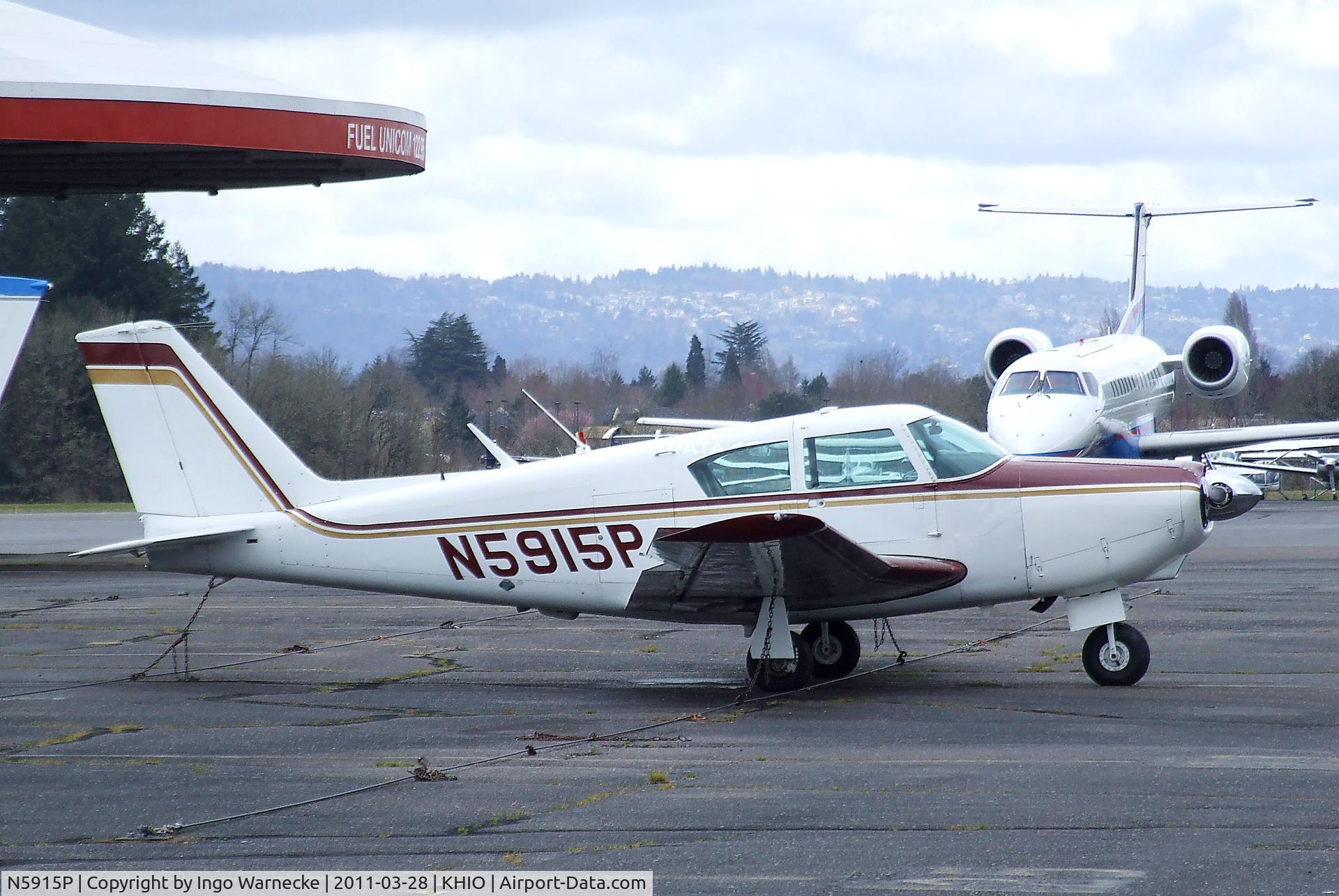 N5915P, 1959 Piper PA-24-250 Comanche C/N 24-1002, Piper PA-24-250 Comanche at Portland-Hillsboro Airport, Hillsboro OR