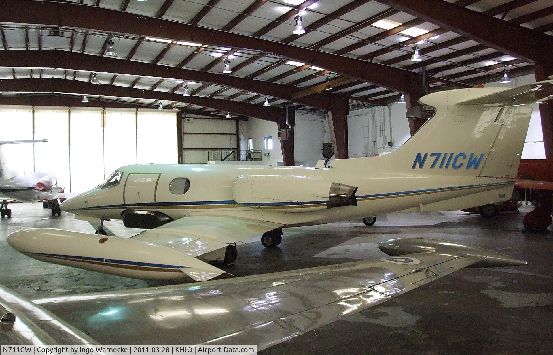 N711CW, 1965 Learjet 24 C/N 055, Lear Jet Learjet 24 at Portland-Hillsboro Airport, Hillsboro OR