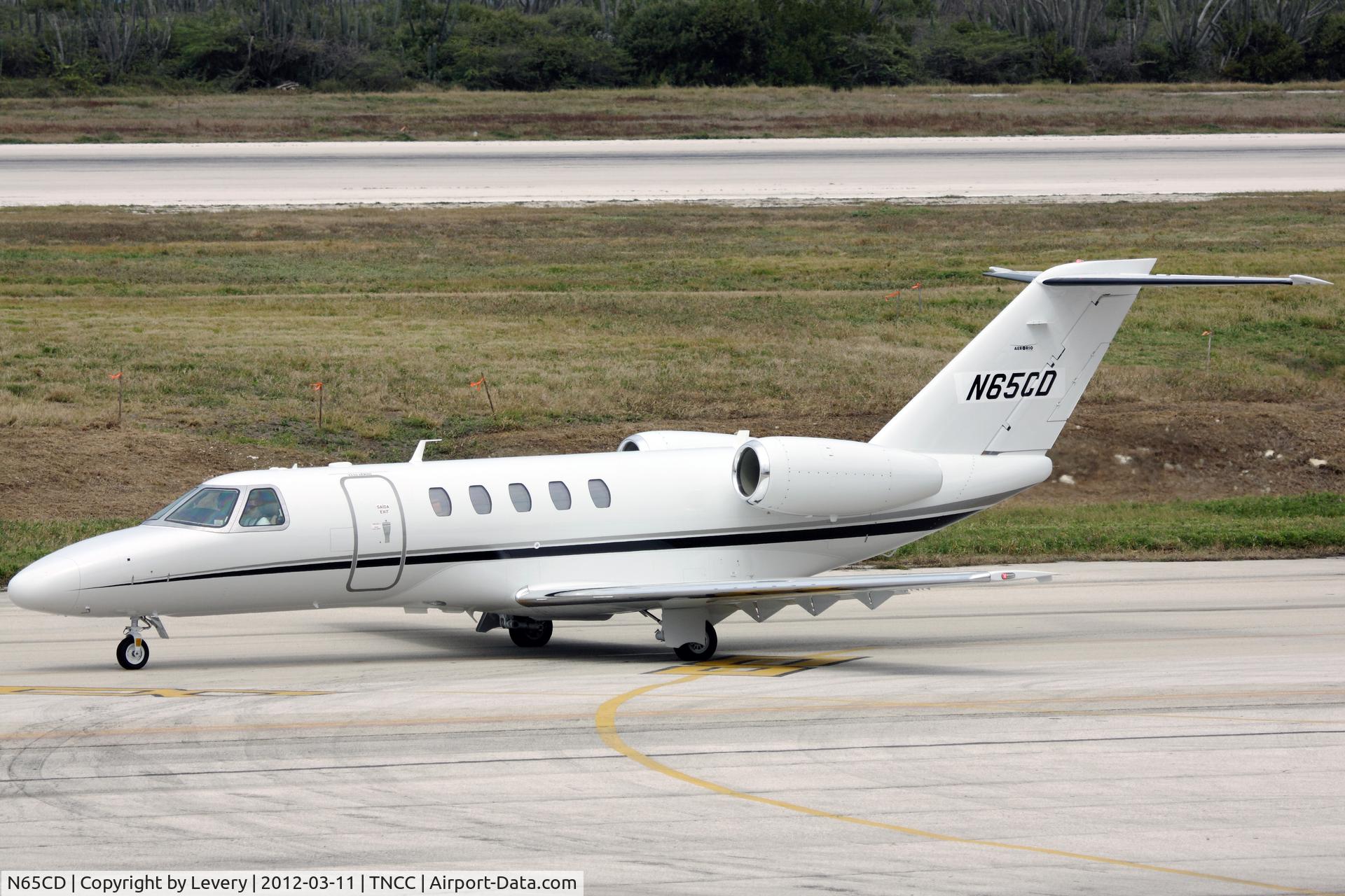 N65CD, 2012 Cessna 525C CitationJet CJ4 C/N 525C-0072, Heading home to Brazil after a fuel stop.