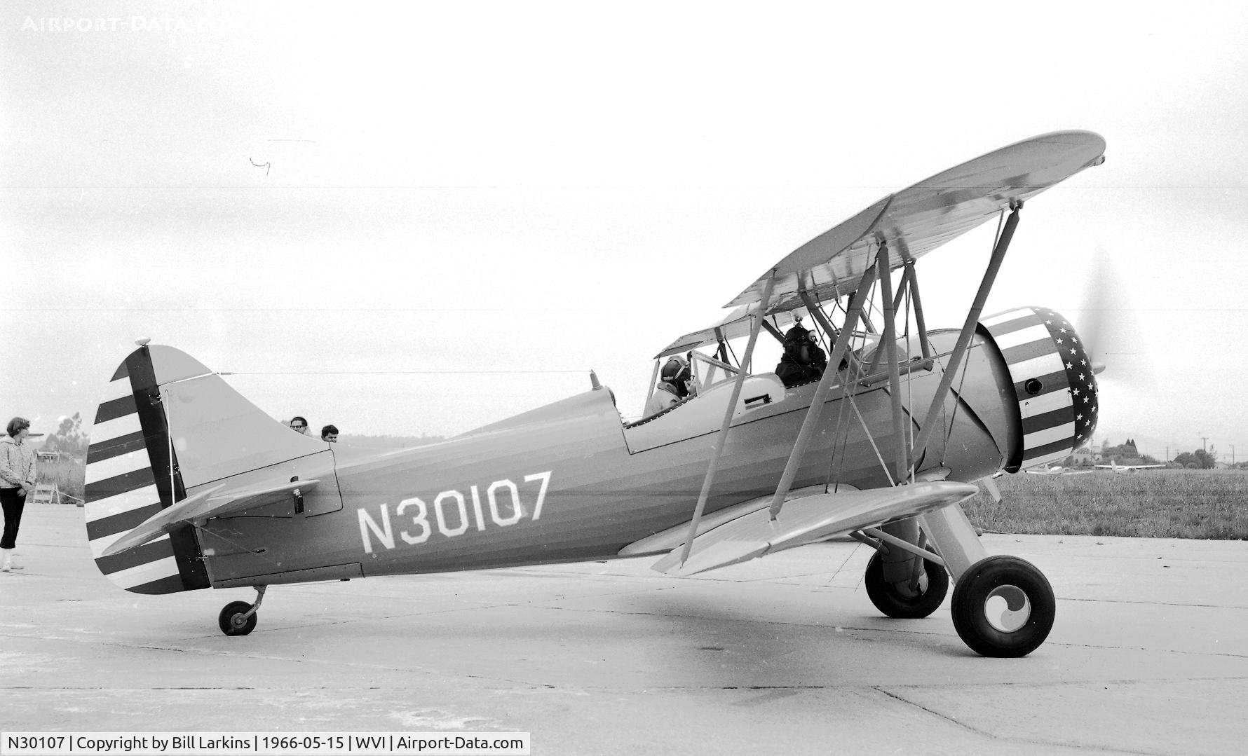 N30107, 1940 Waco UPF-7 C/N 5504, At Annual fly-in.
