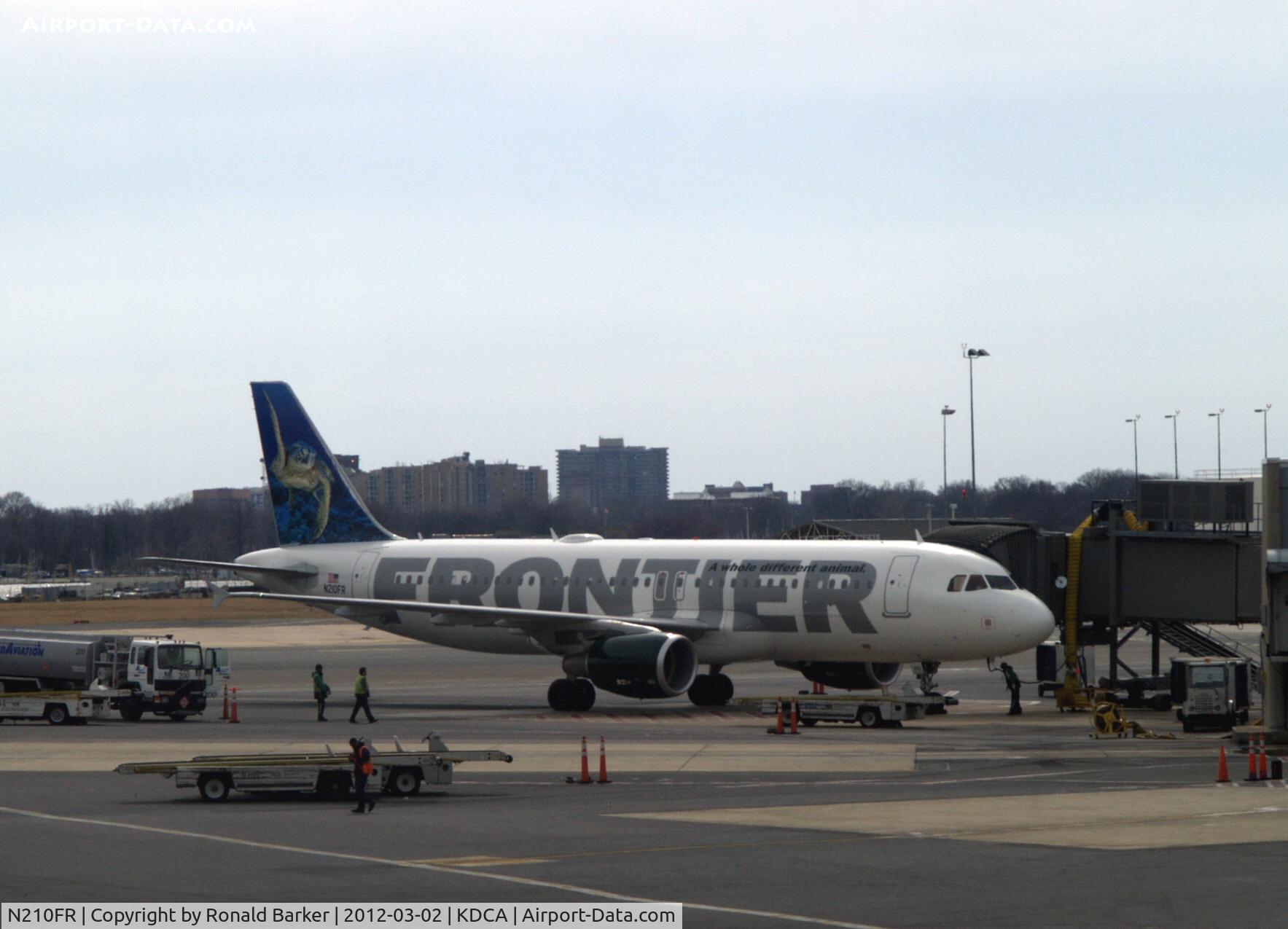 N210FR, 2011 Airbus A320-214 C/N 4668, DCA, VA