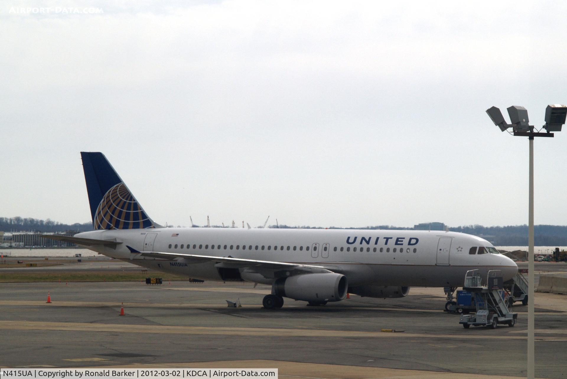 N415UA, 1994 Airbus A320-232 C/N 475, DCA, VA