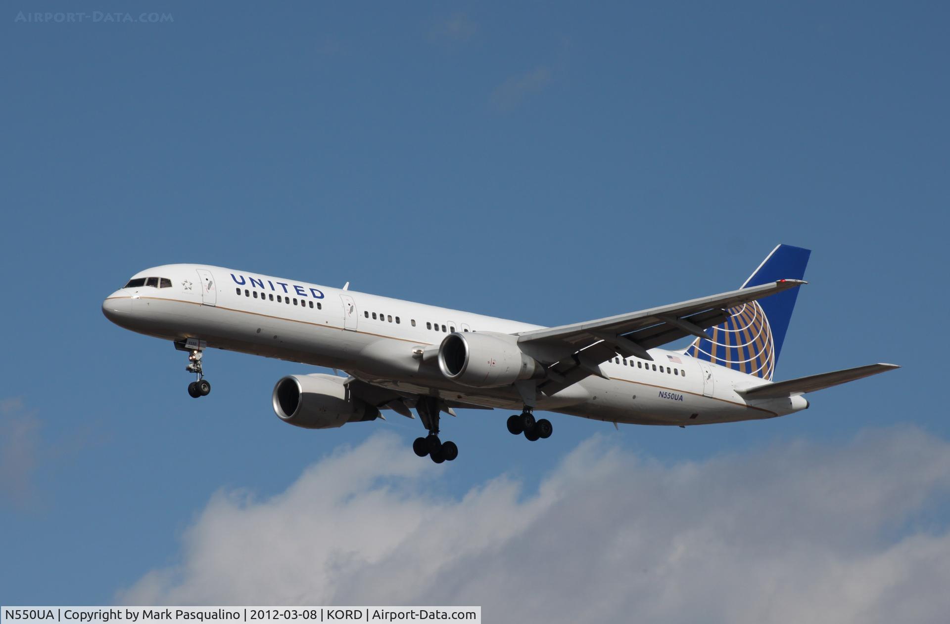 N550UA, 1992 Boeing 757-222 C/N 25398, Boeing 757-200