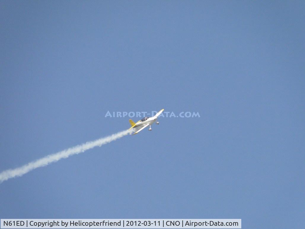 N61ED, 2007 Vans RV-8 C/N 82707, Smokin on down wind leg