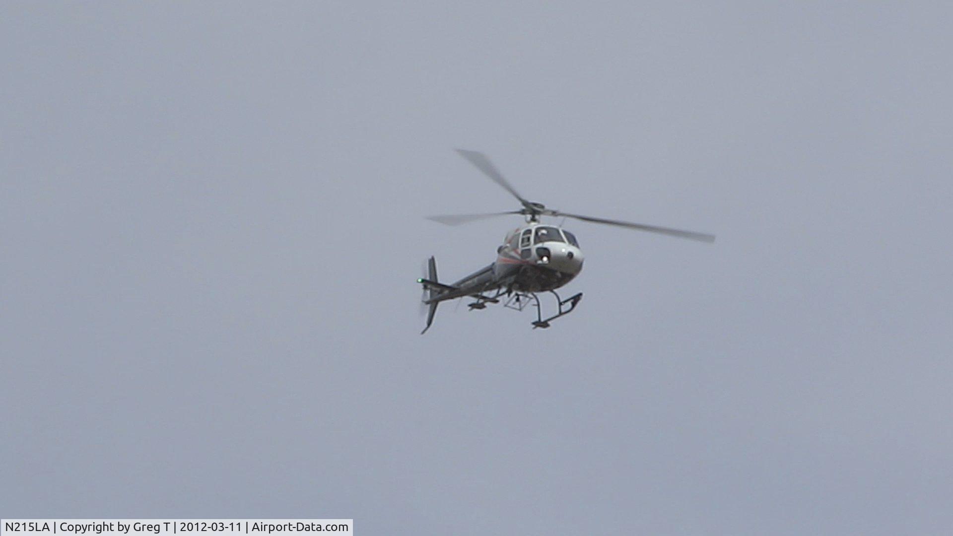 N215LA, 1988 Eurocopter AS-350B-2 Ecureuil Ecureuil C/N 2143, Flying over north fort Collins