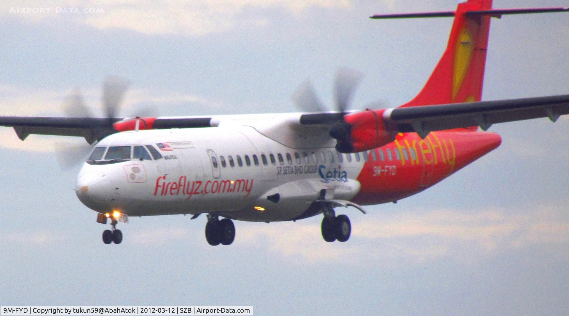9M-FYD, 2008 ATR 72-212A C/N 830, Firefly
