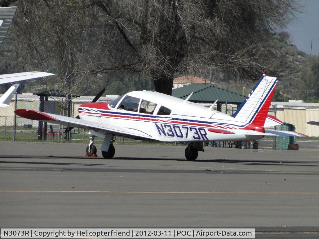 N3073R, 1969 Piper PA-28R-200 C/N 28R-35633, Parked in transient parking