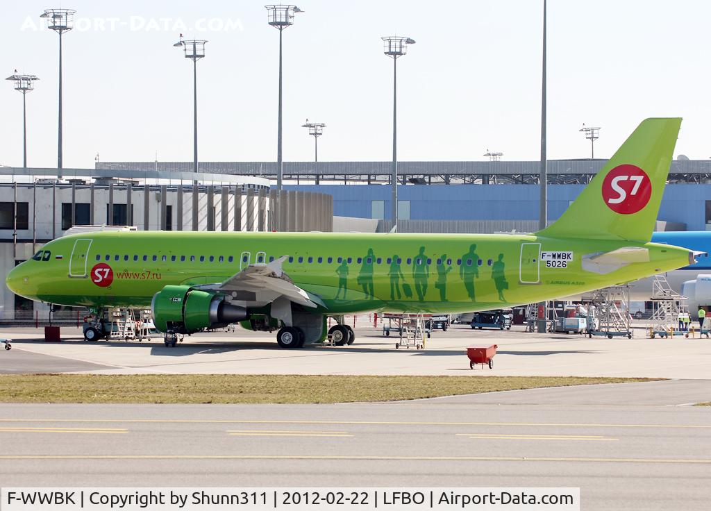 F-WWBK, 2012 Airbus A320-214 C/N 5026, C/n 5026 - To be VQ-BPL