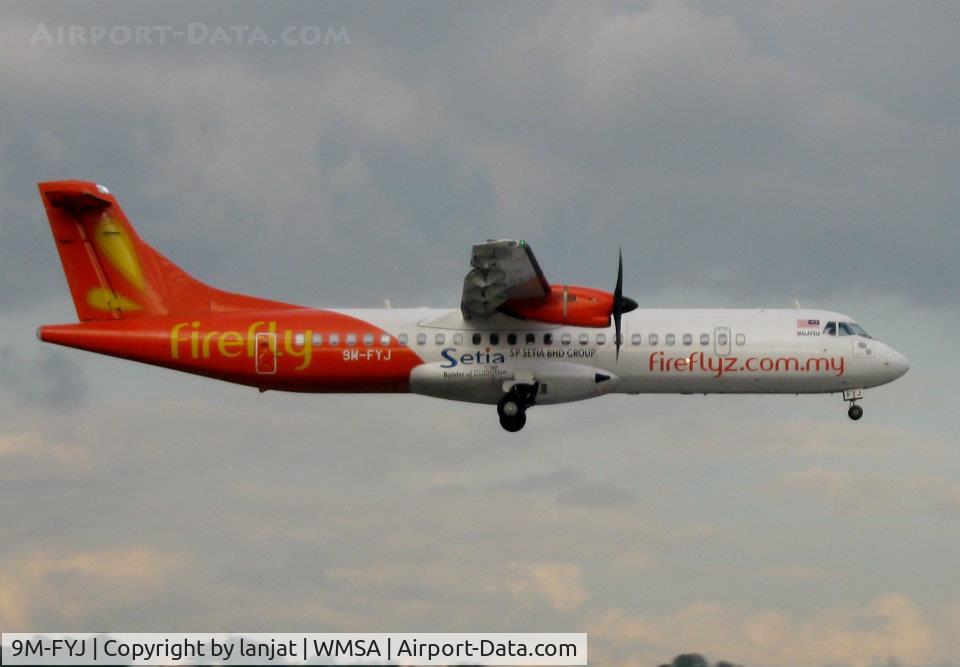 9M-FYJ, 2011 ATR 72-212A C/N 941, ATR ATR-72-500 (ATR-72-212A)