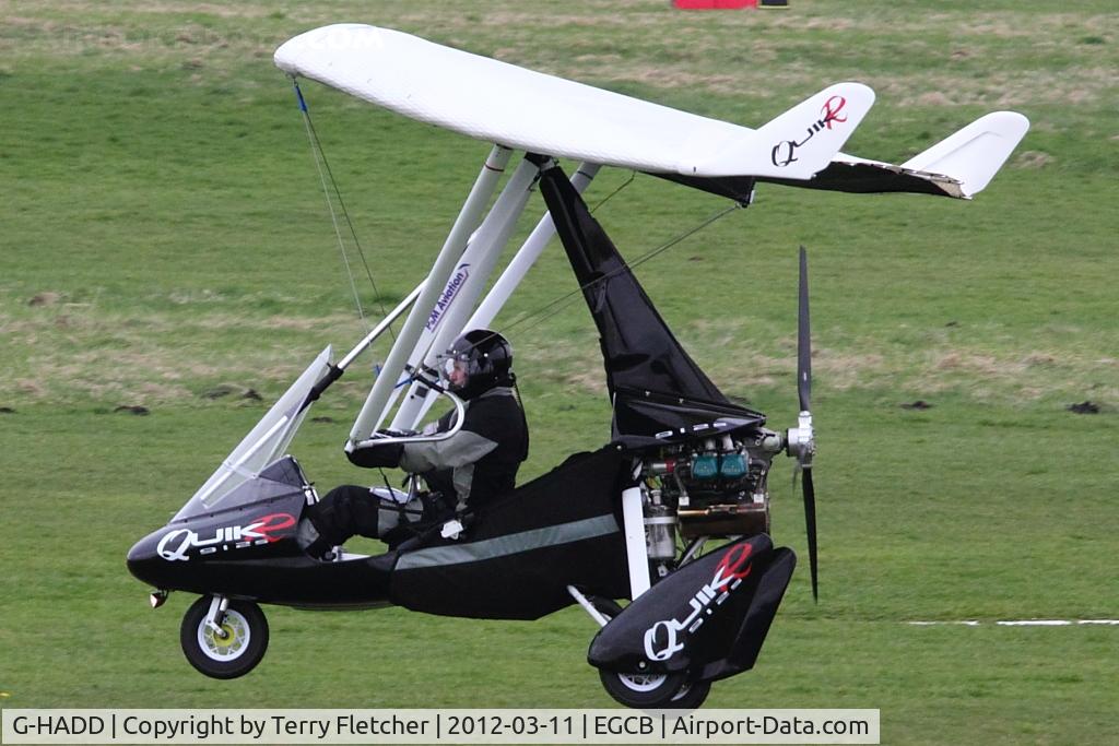 G-HADD, 2010 P&M Aviation QuikR C/N 8510, 2010 P & M Aviation Quikr, c/n: 8510
