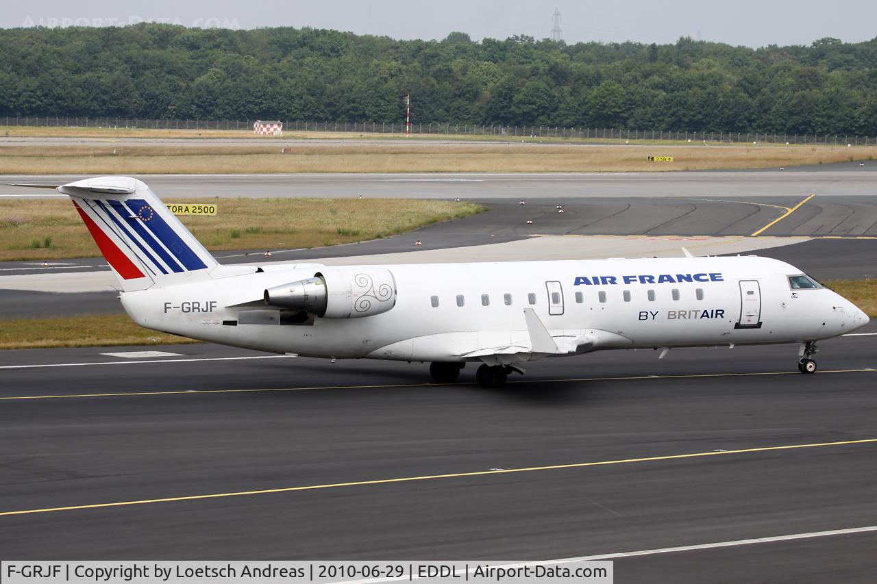 F-GRJF, Canadair CRJ-100ER (CL-600-2B19) C/N 7108, Air France / Britair
