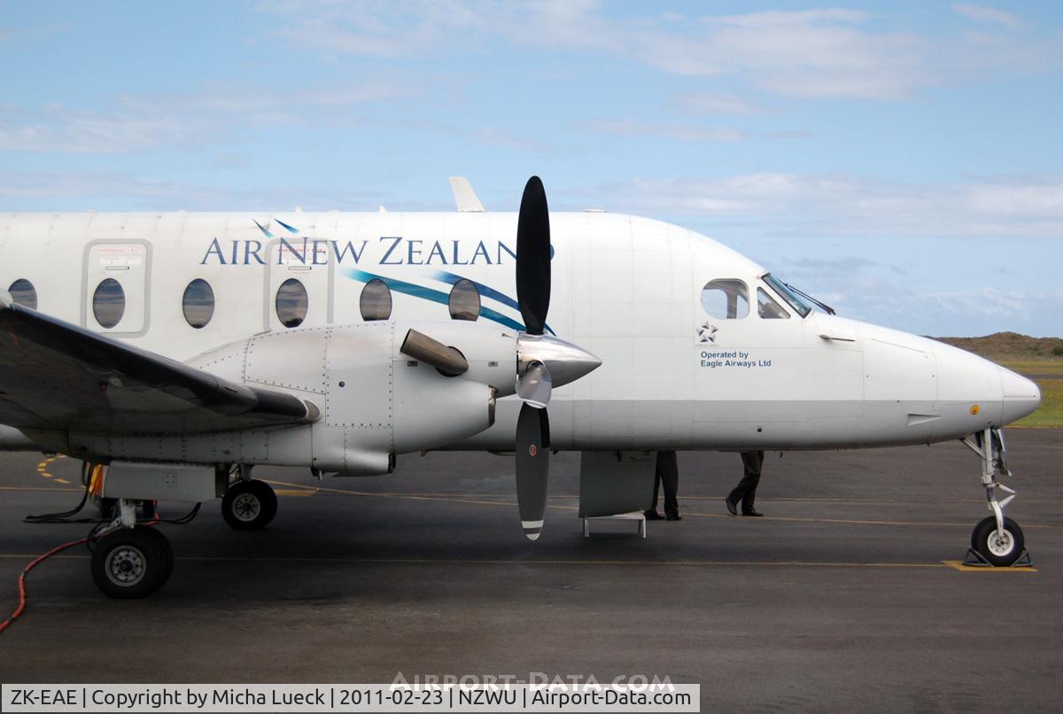 ZK-EAE, 2001 Beech 1900D C/N UE-428, At Wanganui