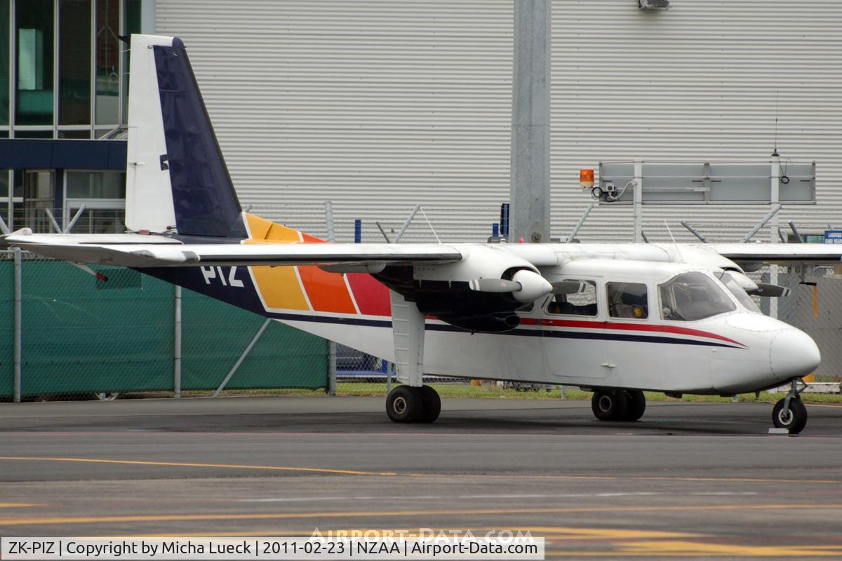 ZK-PIZ, 1977 Britten-Norman BN-2A-26 Islander C/N 2012, At Auckland