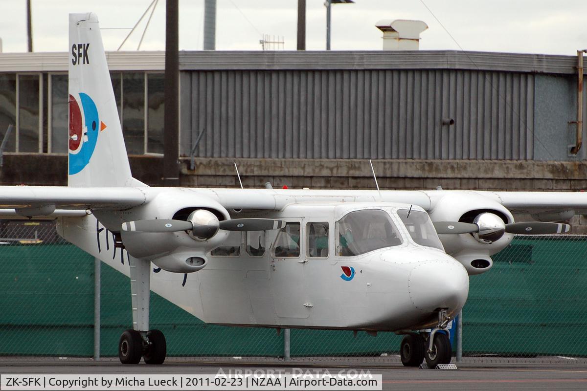 ZK-SFK, Britten-Norman BN-2A Islander C/N 236, At Auckland
