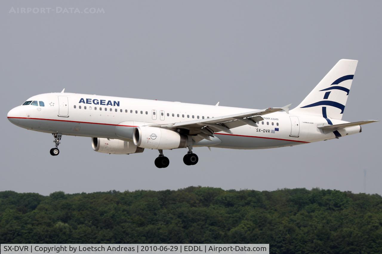 SX-DVR, 2008 Airbus A320-232 C/N 3714, Aegean