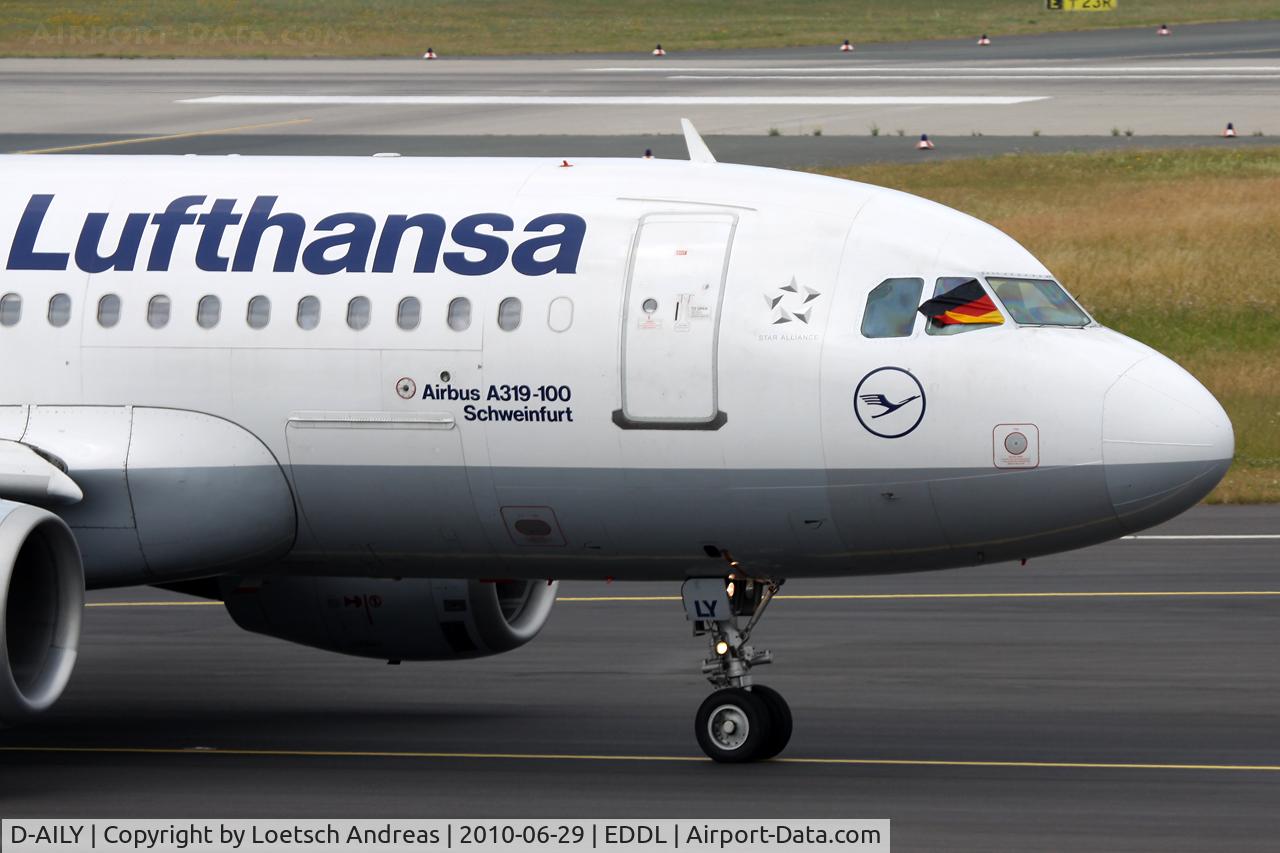 D-AILY, 1998 Airbus A319-114 C/N 875, 