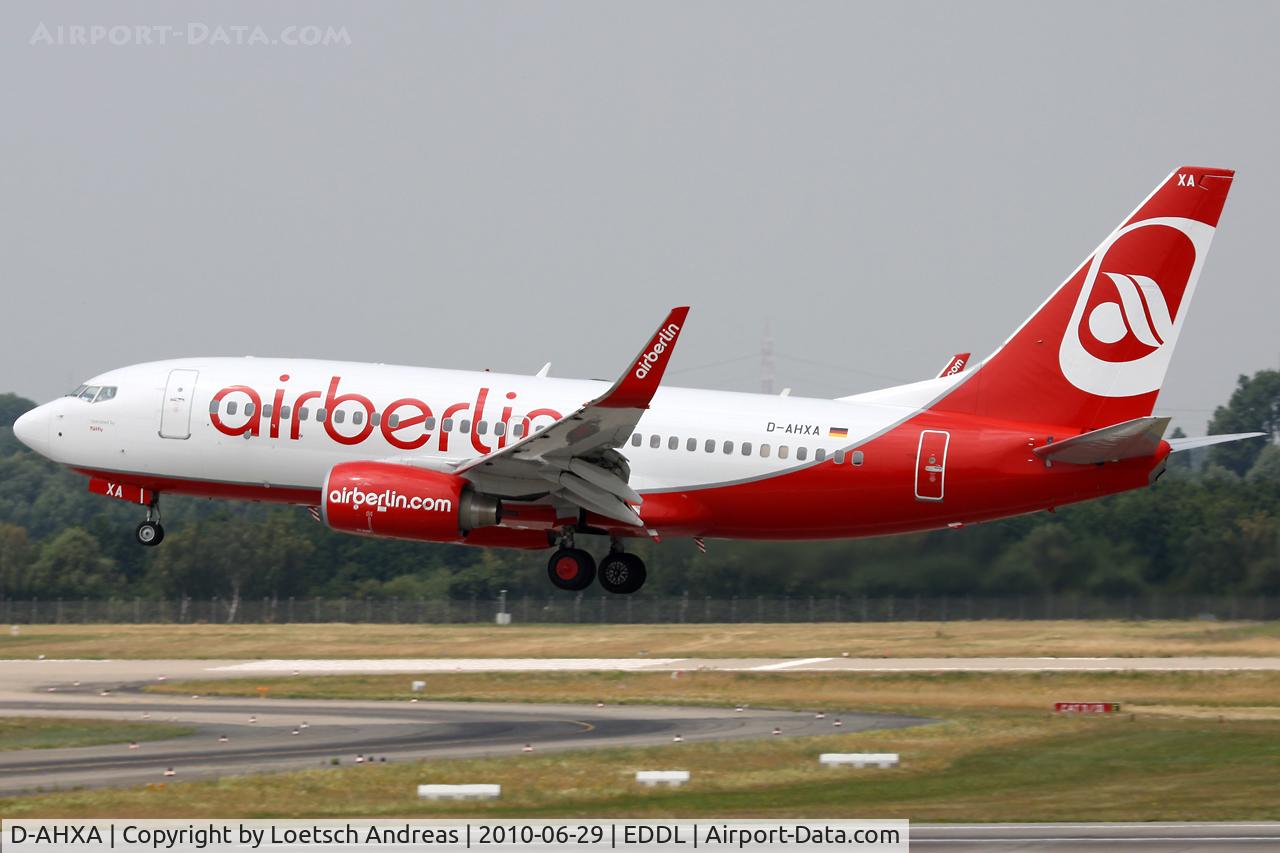 D-AHXA, 2007 Boeing 737-7K5 C/N 30714, Air Berlin
