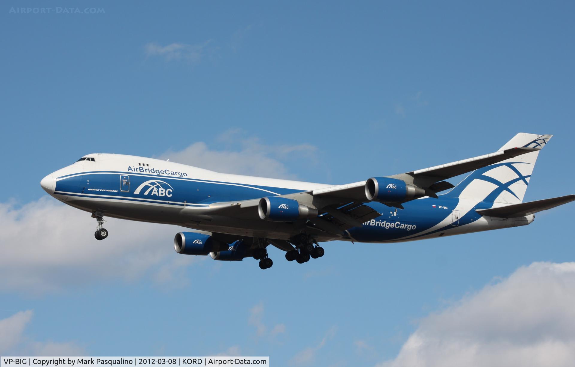 VP-BIG, 2007 Boeing 747-46N/FER/SCD C/N 35420, Boeing 747-400F