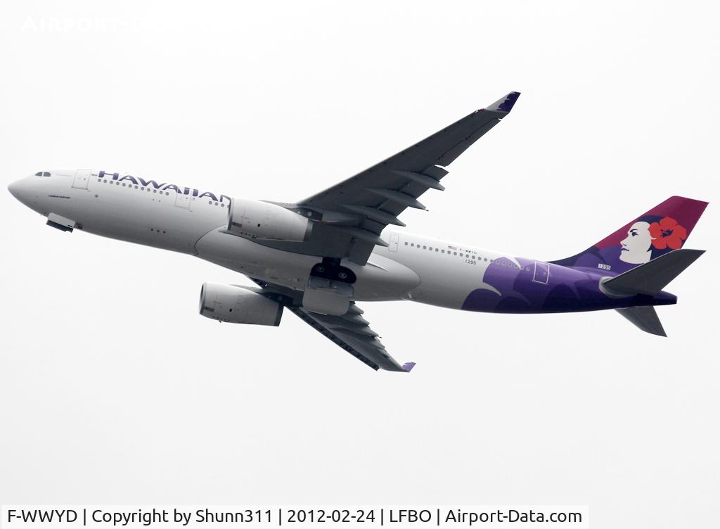 F-WWYD, 2012 Airbus A330-243 C/N 1295, C/n 1295 - To be N385HA